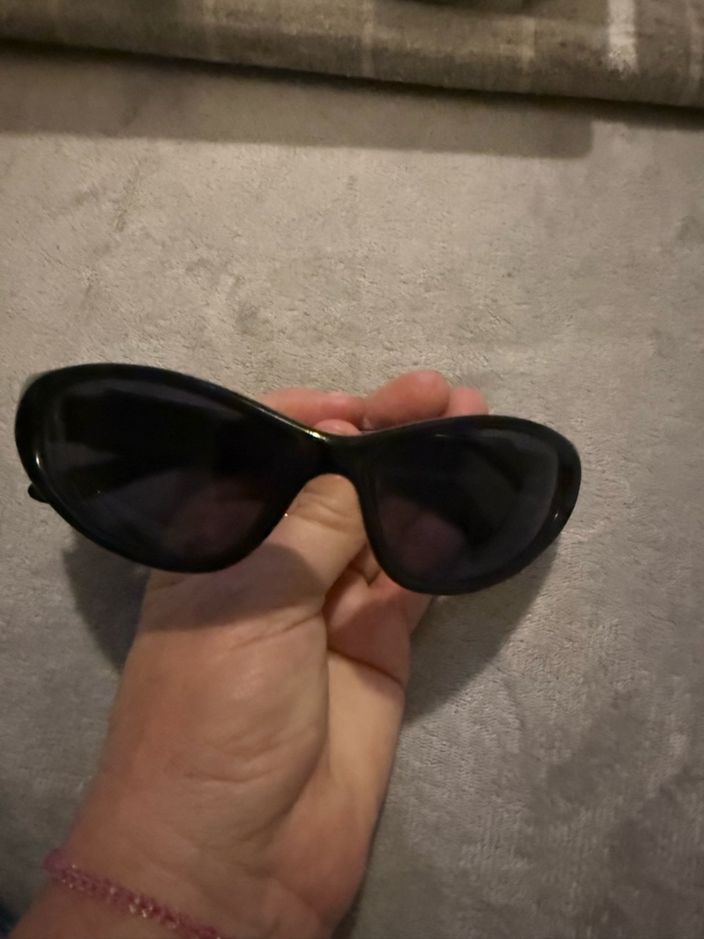 Michael Kors Women's Black Frame Sunglasses with Purple Lenses - Picture 5 of 5